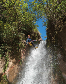 Canyoning in Jalbire