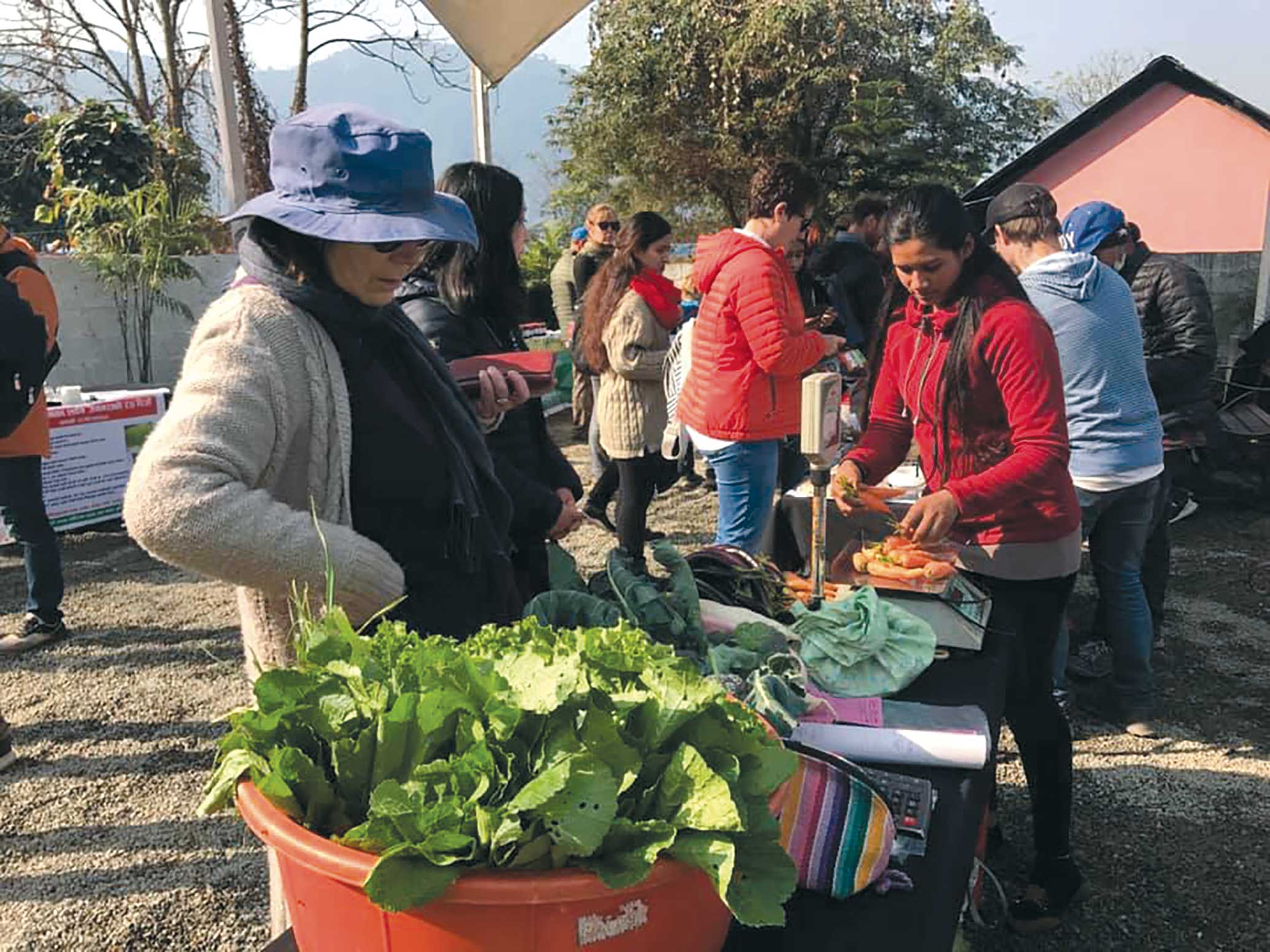 Farmers' Market a fresh hit in Pokhara
